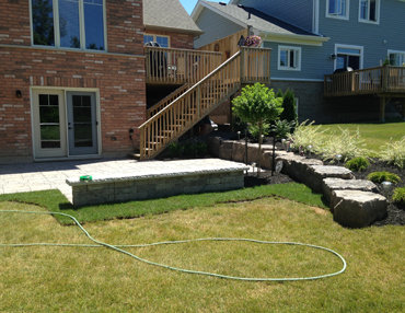 retaining walls landscape design terrascapes landscaping st anns